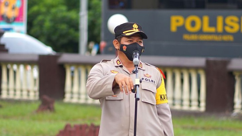 Cegah Balapan Liar, Polres Gorontalo Kota Tingkatkan Patroli Malam Hari 