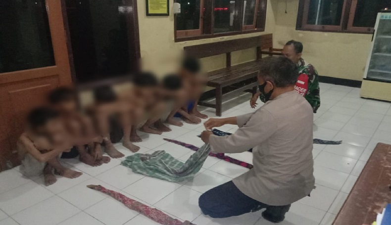 Hendak Perang Sarung, 6 Remaja di Indramayu Diamankan Polisi