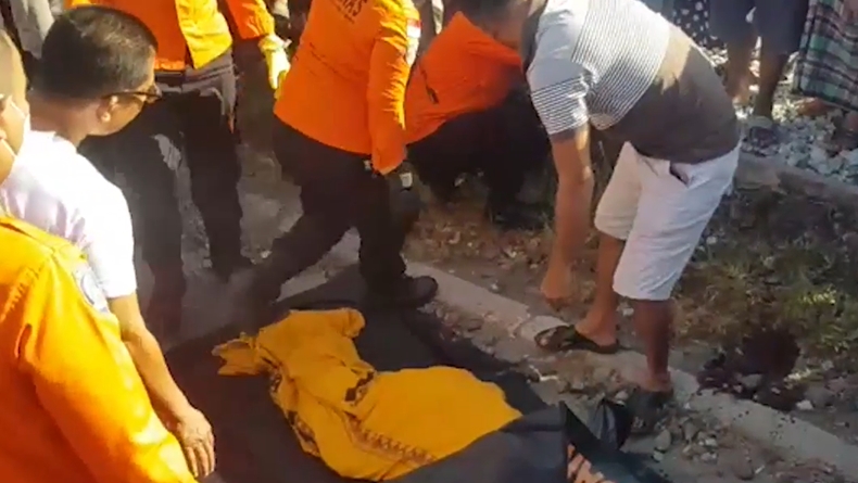 Pejalan Kaki di Padang Tewas Disambar Kereta Api