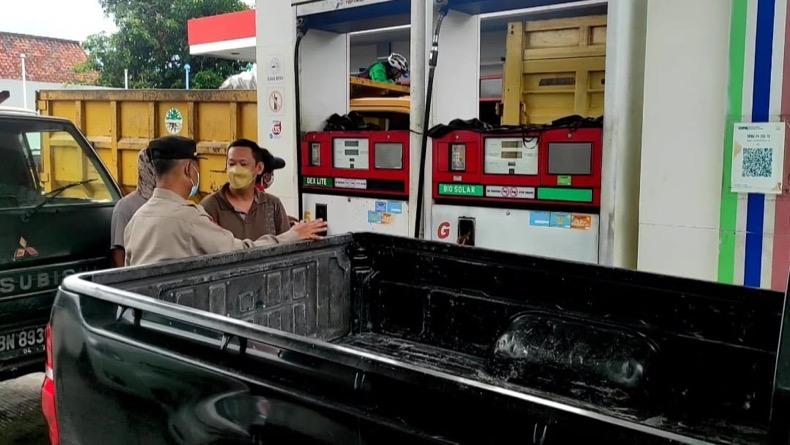 Kapolres Cek Ketersediaan Stok BBM di SPBU Bangka Barat, Ini Hasilnya