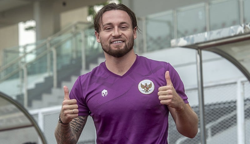 Potret Marc Klok Ikuti Latihan Timnas U-23 Jelang SEA Games 2021 di Vietnam - Bagian 1