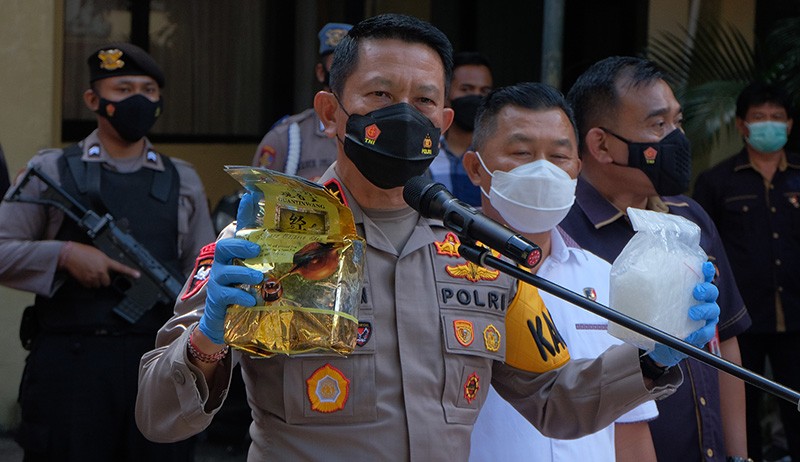 Polda Bali Ungkap Kasus Narkotika, 35 Kilogram Sabu Diamankan - Bagian 3