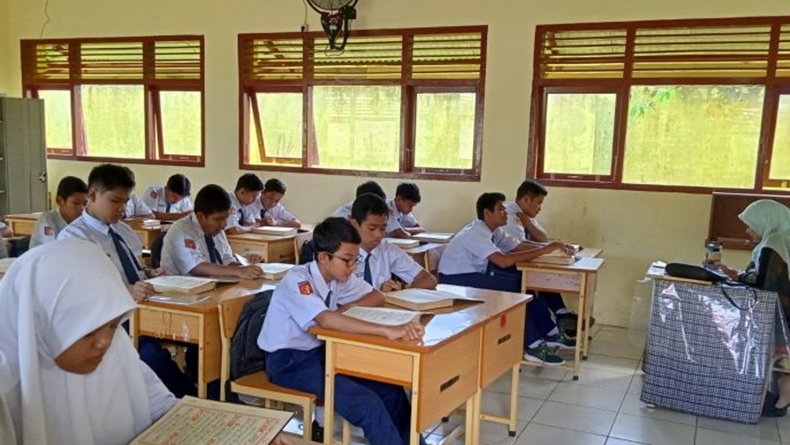 Pelajar di Sabang Rajin Baca Alquran untuk Isi Rutinitas Bulan Ramadan