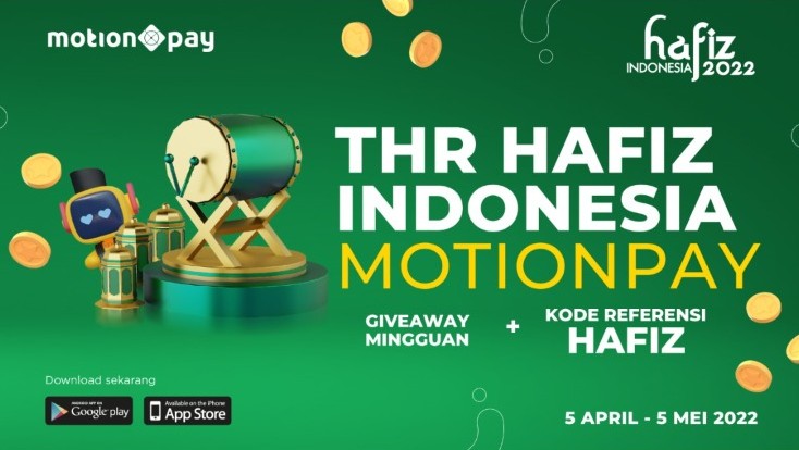 MotionPay Tebar THR Hafiz Indonesia Puluhan Juta Rupiah, Ini Cara Mendapatkannya!