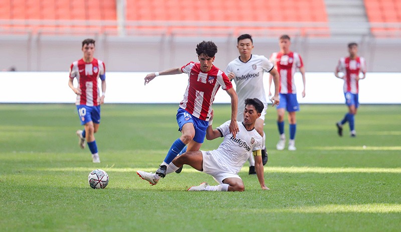 Laga Pembuka IYC 2021, Bali United U-18 vs Atletico Madrid U-18 Berjalan Sengit - Bagian 2