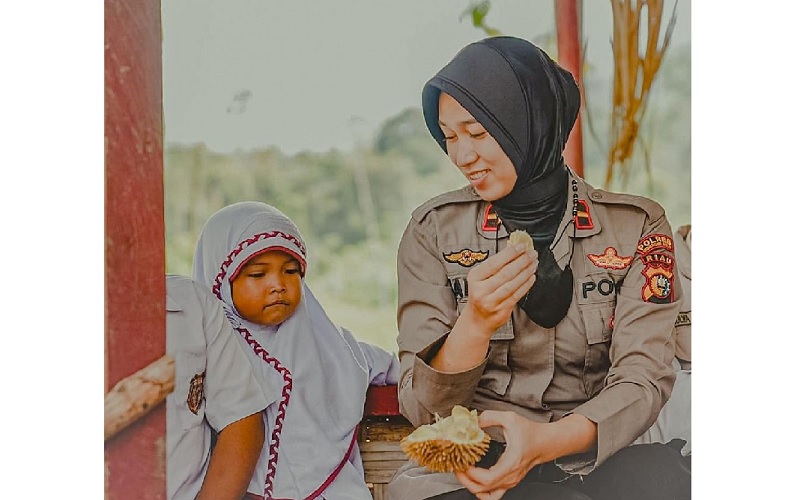 Sosok Calon Istri Almarhum Ipda Imam Agus, Jabat Kapolsek Termuda di Riau