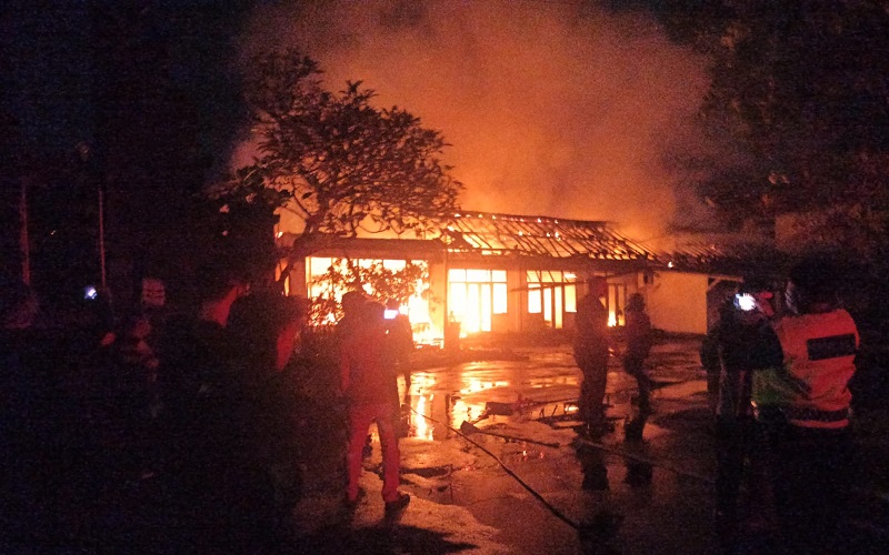 Komputer Isi Data Sidik Jari di Samsat Denpasar Ikut Terbakar 