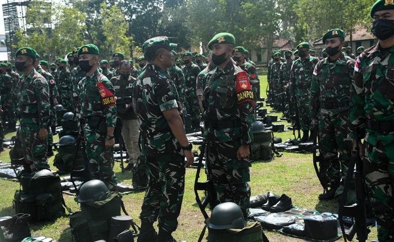  Cek Kesiapan Yonif 405 Jelang ke Papua, Asops KSAD: Berangkat dan Kembali Harus Utuh