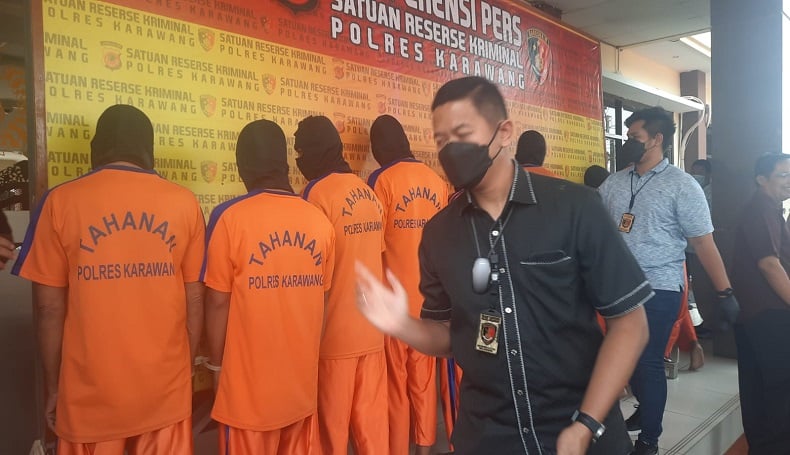 8 Kali Beraksi, Komplotan Pembobol Toko Diringkus Polisi Di Karawang