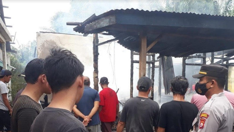 Tiga Rumah Terbakar di Sibak Bengkulu, Api Awalnya Terlihat dari Meteran Listrik 