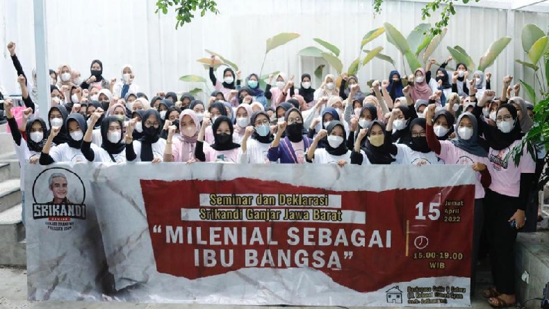 Srikandi Jabar Deklarasi Dukung Ganjar Jadi Presiden 2024, Ini Alasannya
