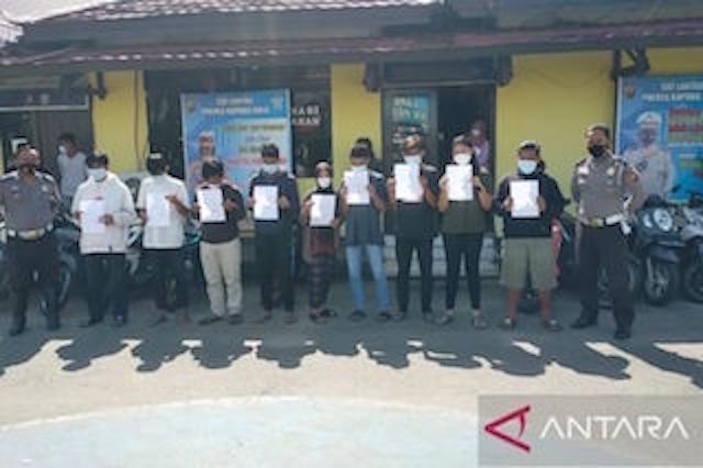 Meresahkan Warga Saat Sahur, Polisi Amankan Pelaku Balap Liar 