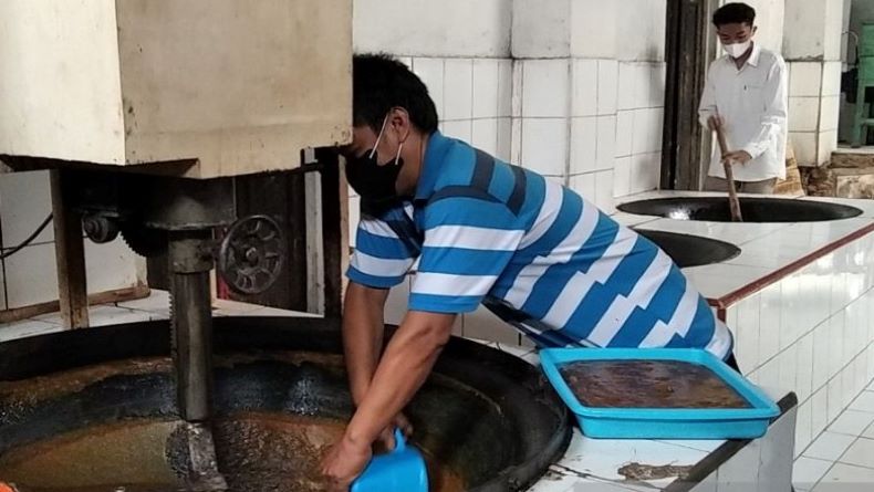 Sambut Mudik Lebaran, Pengusaha Jenang di Kudus Tingkatkan Produksi