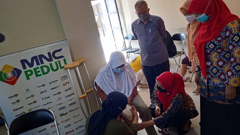 Difable Penerima Bantuan Kaki Palsu MNC Peduli di Garut Berasal dari Beberapa Daerah Jabar