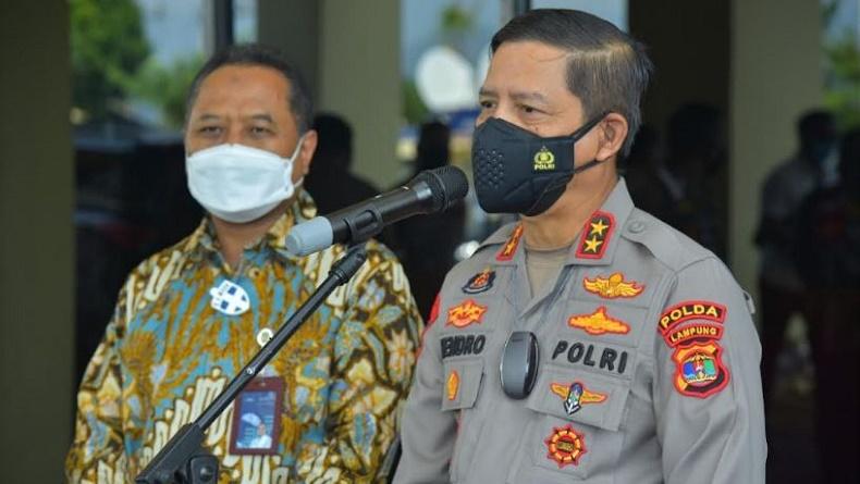 Mutasi Polri, Kapolda Lampung Irjen Hendro Sugiatno Digeser ke Kemenhub