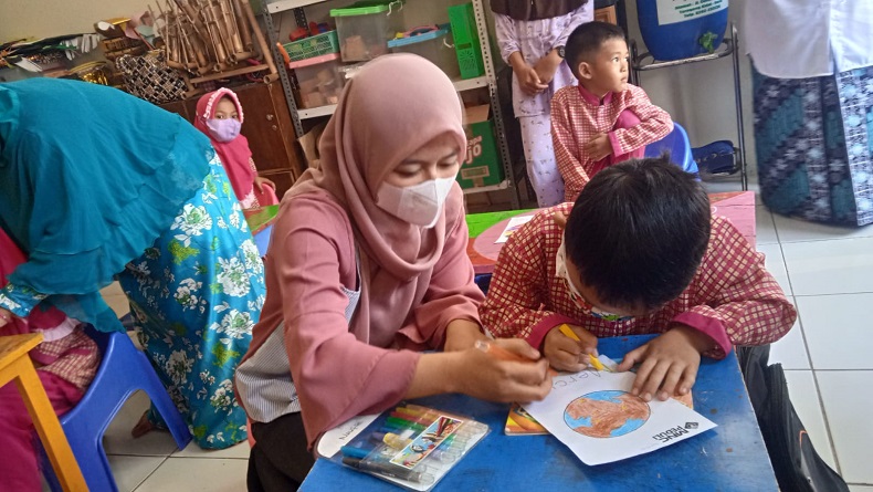 Orang Tua Siswa Apresiasi Bantuan MNC Peduli kepada PAUD Tulip Rancabango Garut