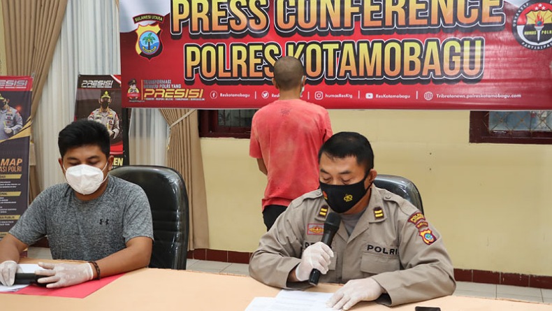 Pukul Istri hingga Babak Belur, Pria Ini Ditangkap Resmob Polres Kotamobagu