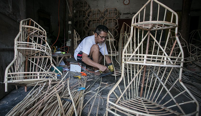 Permintaan Keranjang Parsel Rotan Meningkat 3 Kali Lipat Tahun Ini - Bagian 1