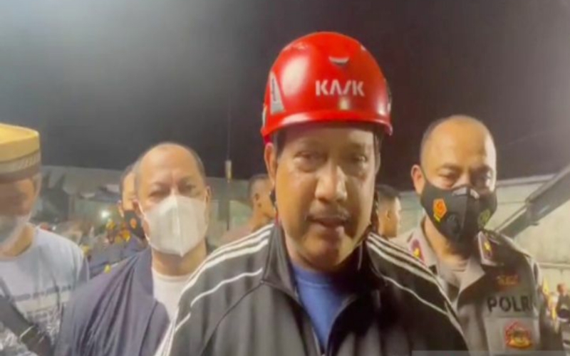 Tim Labfor Polri Diterjunkan Cek Minimarket Ambruk di Banjar