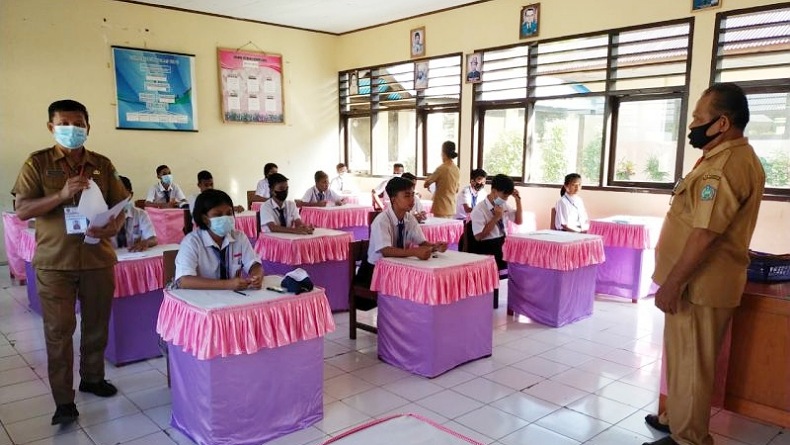 62 SMP di Kabupaten Kepulauan Sangihe Laksanakan Ujian Sekolah, Peserta 1.778 Siswa