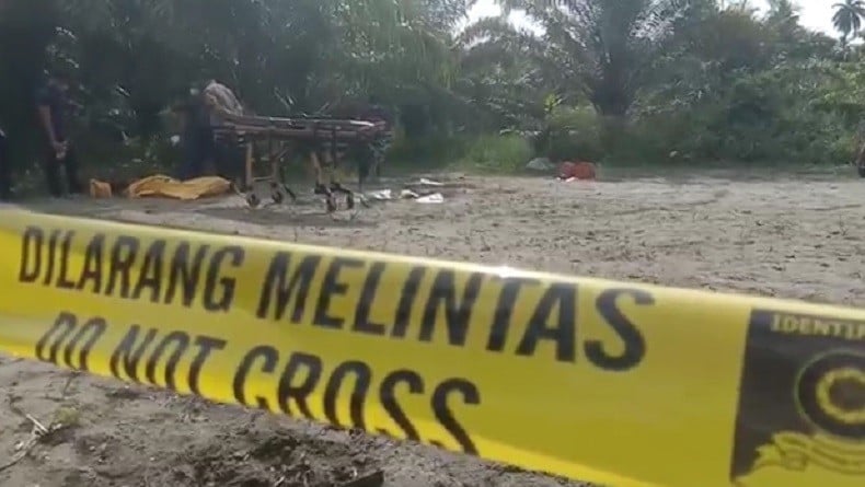 Mayat Ditemukan di Lahan Kosong Kapias Pulau Buaya, Luka Bakar dan Bekas Tusukan di Leher