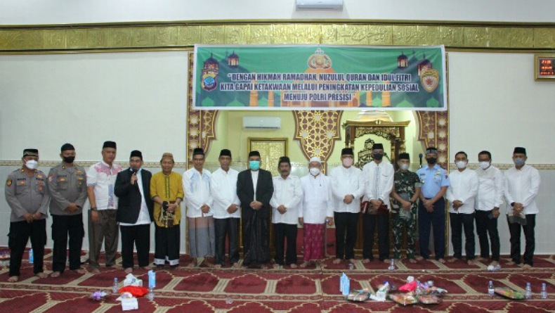 Polda Bersama PHBI Sulut Gelar Peringatan Nuzulul Quran 1443 H 