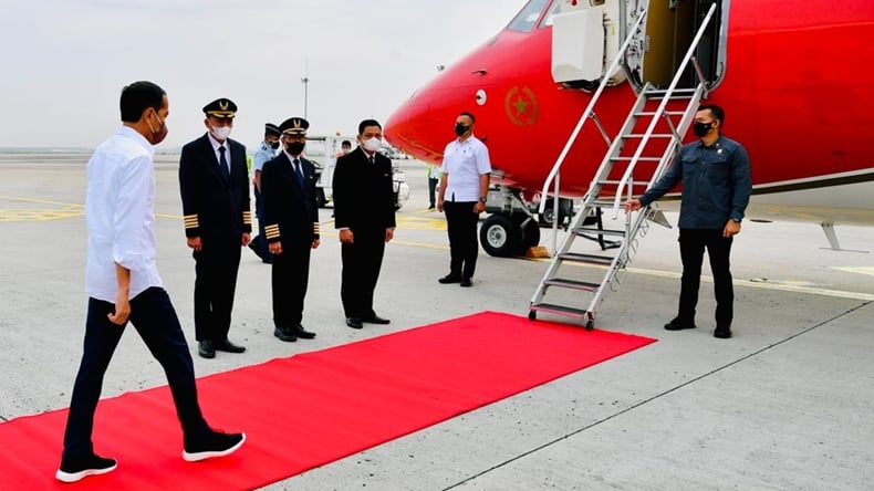 Resmikan Bandara Trunojoyo Sumenep, Presiden Jokowi Terbang ke Jatim
