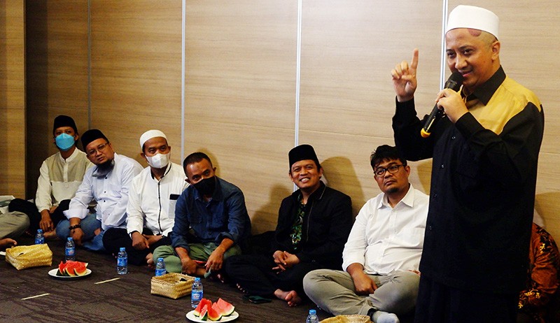 Momen Ustaz Yusuf Mansur Berikan Tausiyah Ramadan di Gedung SINDO - Bagian 2