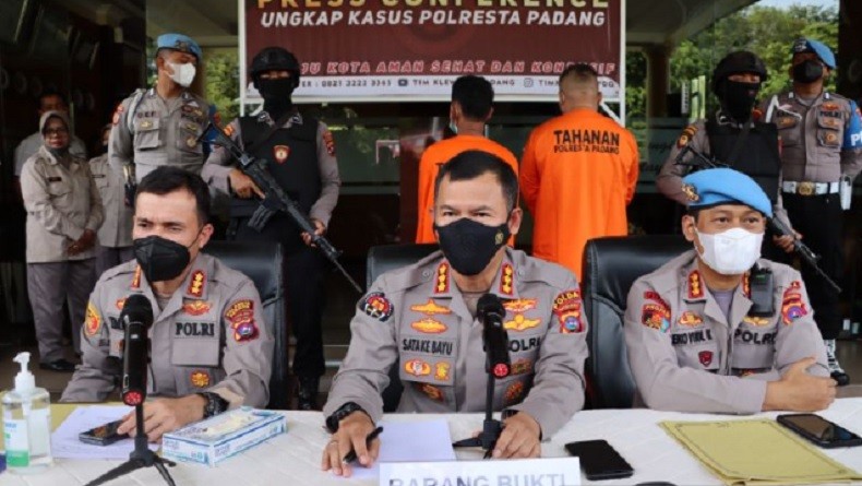 Perwira Polisi di Sumbar Ditangkap Kasus Narkoba, 10 Paket Sabu-Sabu hingga Bong Disita 