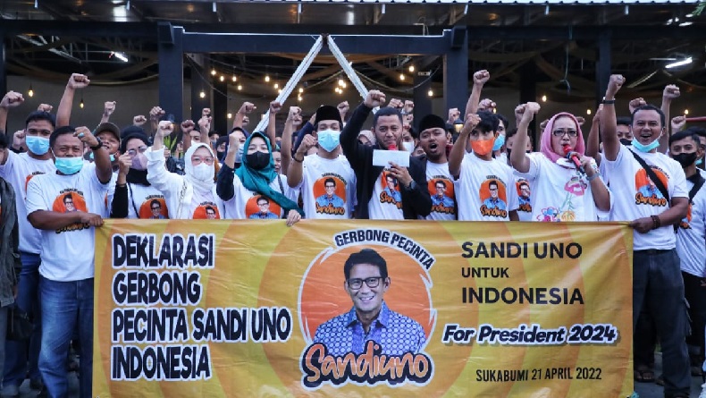Dinilai Terbukti Tingkatkan Lapangan Kerja, GPS Sukabumi Dukung Sandiaga Uno Maju Pipres 2024