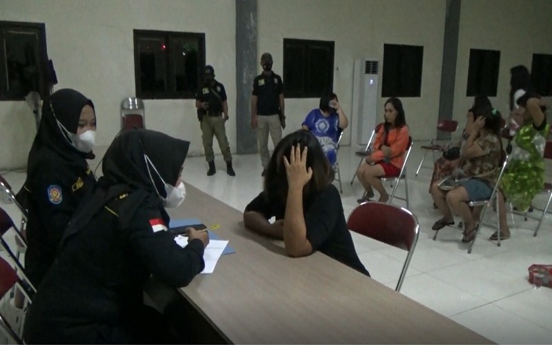 Razia PSK di Semarang, Remaja Hamil 5 Bulan Terjaring sedang Jual Diri 