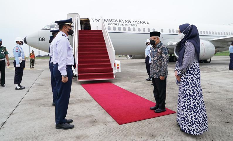 Wapres Cek Kesiapan Candi Borobudur Hadapi Lonjakan Pengunjung saat Lebaran 