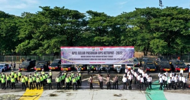 Operasi Ketupat Lebaran di Sulsel Kerahkan 4.409 Personel Gabungan