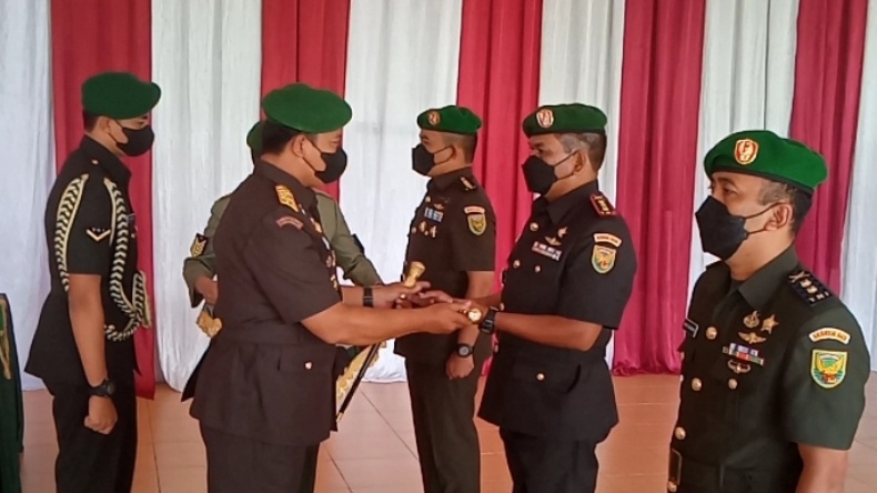 Kolonel Inf Marsal Denny Resmi Gantikan Kolonel Czi Sriyanto Jadi Dandim 0415/Jambi