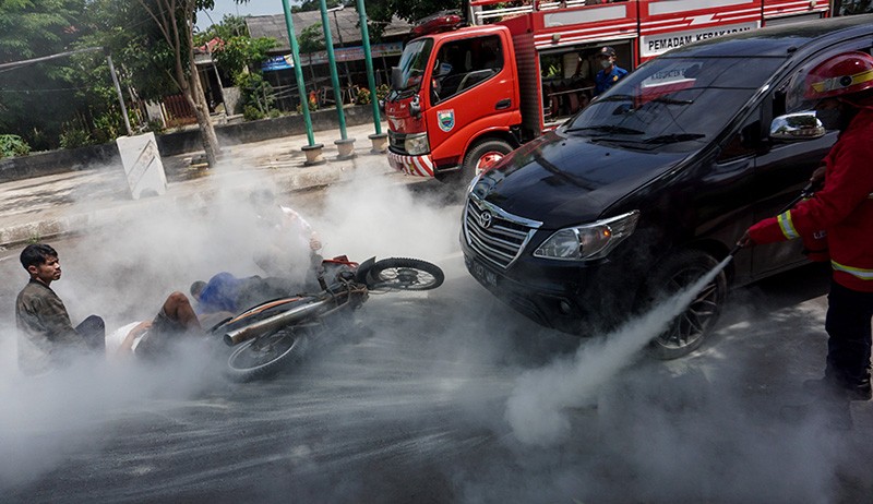 Simulasi Penanganan Korban Kecelakaan Lalu Lintas  - Bagian 3