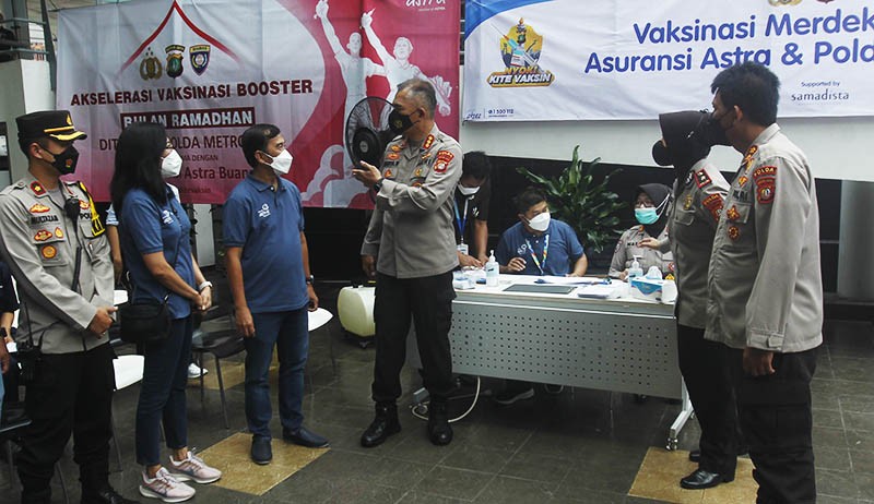 Asuransi Astra bersama Polda Metro Jaya Dukung Percepatan Vaksinasi Booster - Bagian 2