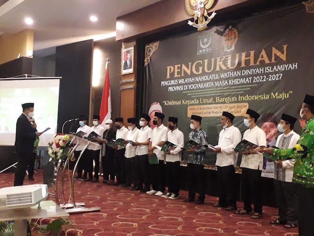 Lantik Pengurus NWDI Yogyakarta, TGB Minta Terus Teguhkan Moderasi Beragama