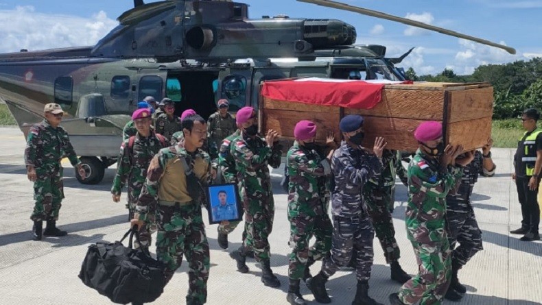 Gugur Ditembak KKB Papua, Jenazah Pratu Marinir Dwi Miftahul Ahyar Besok Dibawa ke Lamongan