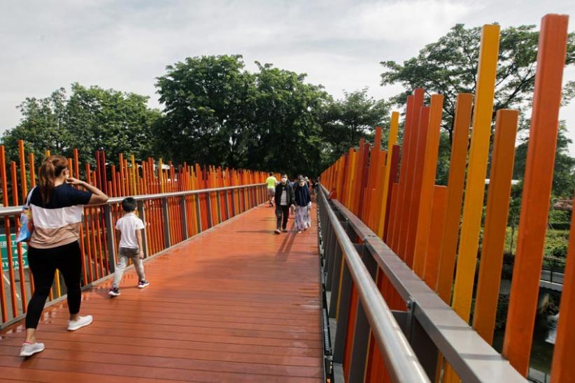 Jadi Tempat Healing Warga, Tebet Eco Park Resmi Dibuka untuk Publik  - Bagian 5