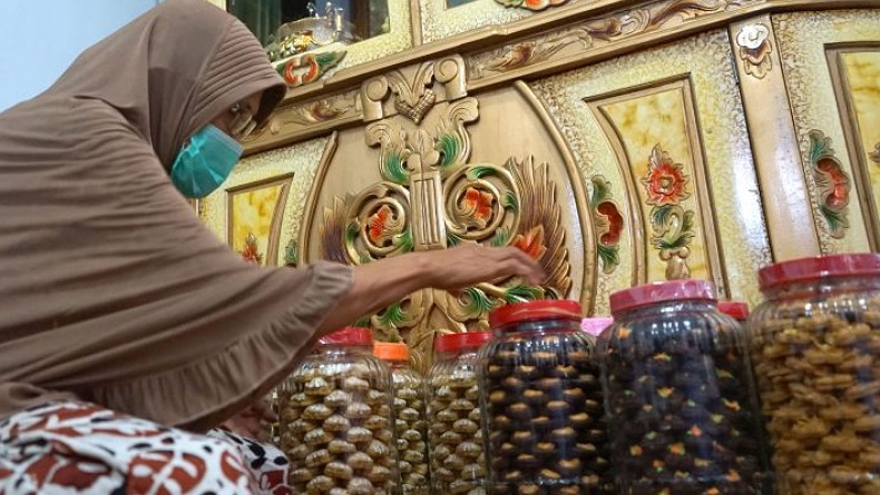 Permintaan Kue Kering di Gorontalo Meningkat jelang Lebaran, Produsen Kewalahan
