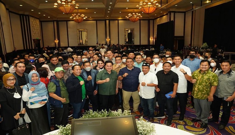 Rangkul Pengusaha Jabar, Erick Thohir Berbagi Rahasia Bisnis Berkelanjutan 