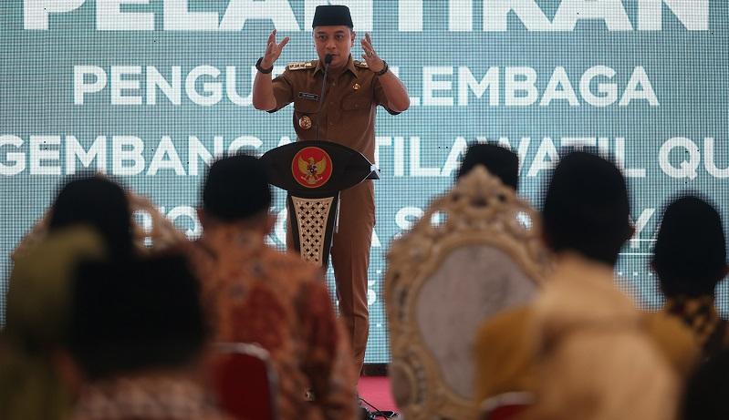 Lantik Pengurus LPTQ, Eri Cahyadi Ingin Kembalikan Surabaya sebagai Kota Santri