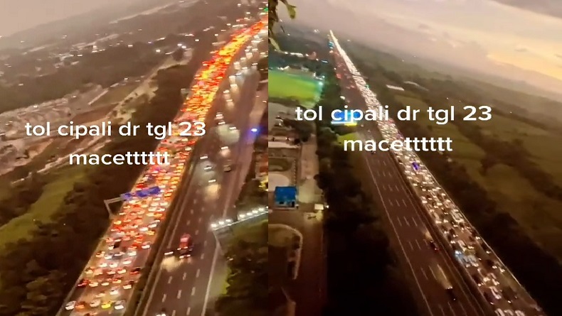 Beredar Video Kemacetan Sangat Panjang di Tol Cipali, Polda Jabar: Itu Hoaks!