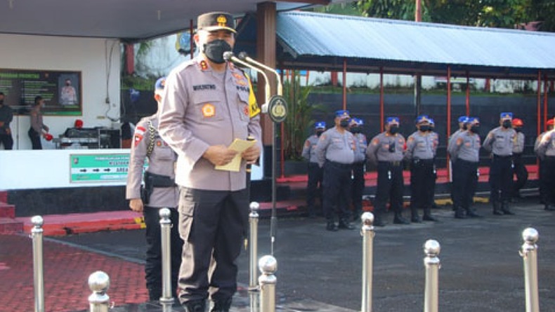 Kunjungi SPN Polda Sulut, Kapolda Temui 309 Serdik Bintara Polri