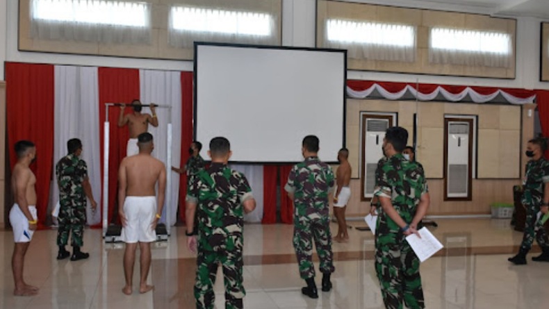 146 Pemuda Sulut dan Gorontalo Ikut Seleksi Akhir Penerimaan Prajurit TNI AD