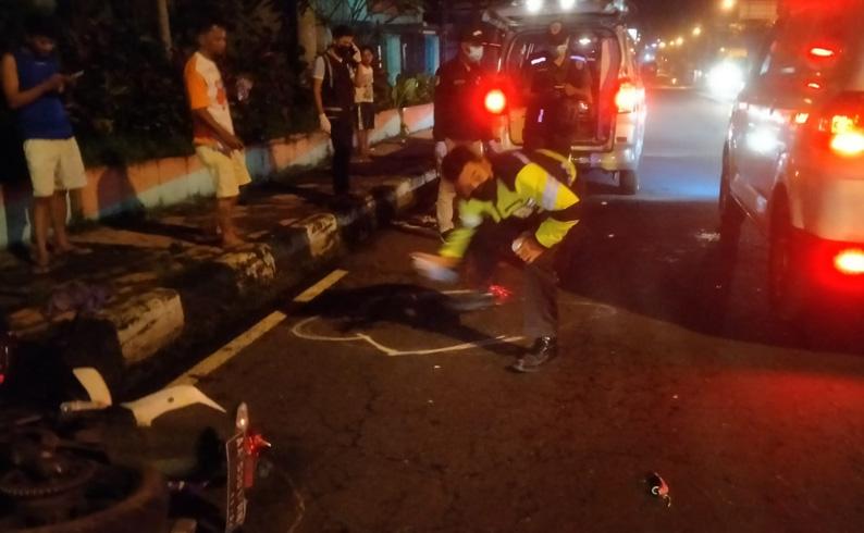  Tabrakan Sepeda Motor di Salatiga, 1 Tewas 2 Luka