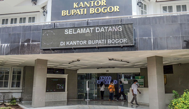 Ade Yasin Kena OTT KPK, Begini Suasana Kantor Bupati Bogor - Bagian 1