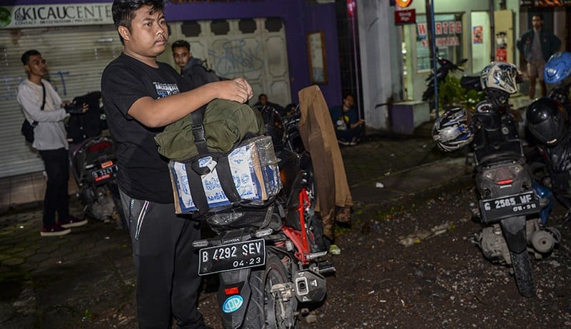Pemudik Motor Mulai Ramai Melintas di Jalur Pantura - Bagian 3