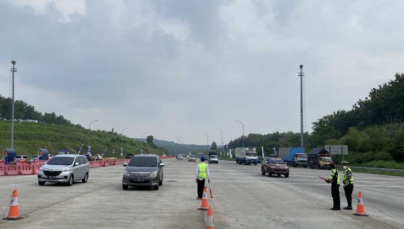 H-5 Lebaran, Tol Kalikangkung Semarang Terpantau Lancar