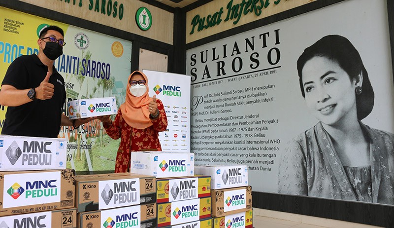 MNC Peduli Kirim Bantuan untuk Tenaga Kesehatan RSPI Sulianti Saroso